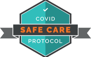 covid safe care badge